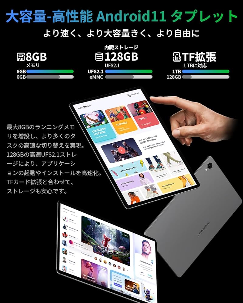 Amazon.co.jp: タブレット Android TECLAST M40 Air タブレット